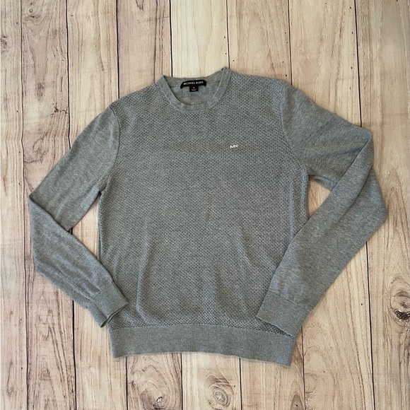 Michael Kors Gray Men's Sweater/size M - Picture 5 of 7